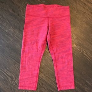 Lululemon Wunder Under Jacquard cropped leggings